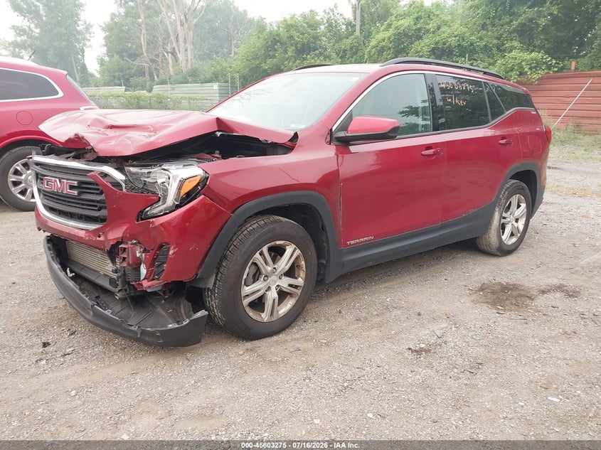 2019 Gmc Terrain VIN 3GKALTEV9KL390429 IAAI salvage auction — FRONT & REAR, Previous Salvage (Michigan), sold $1,500 on 2026-08-13 (photo 2)