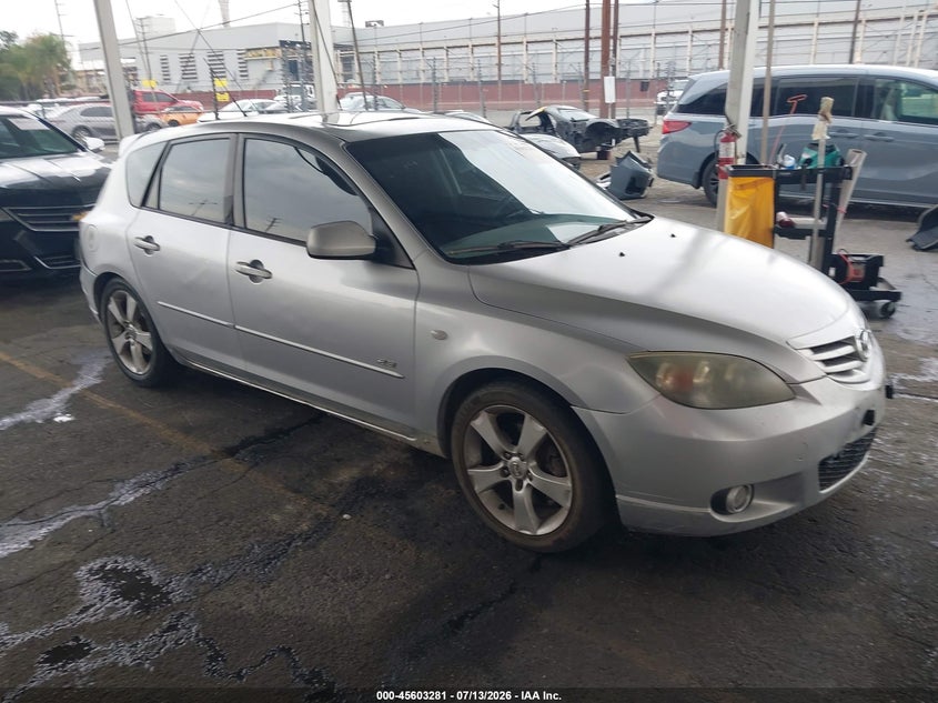 2006 Mazda 3 VIN JM1BK344961465588 IAAI salvage auction — FRONT & REAR, Salvage (California), sold $325 on 2026-07-28 (photo 1)