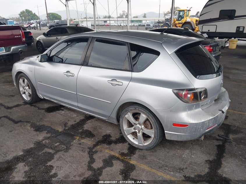 2006 Mazda 3 VIN JM1BK344961465588 IAAI salvage auction — FRONT & REAR, Salvage (California), sold $325 on 2026-07-28 (photo 3)