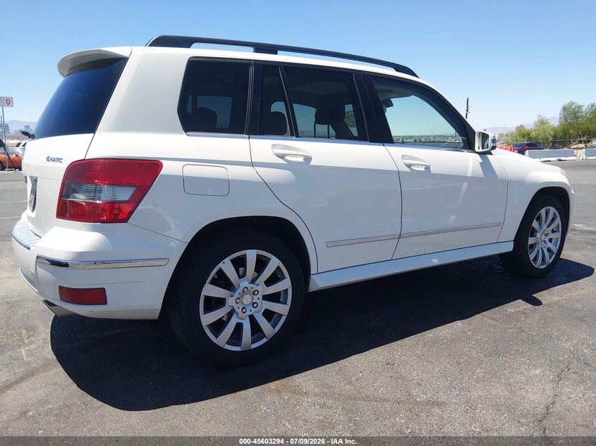 2010 Mercedes-benz Glk-klasse VIN WDCGG8HB4AF388115 IAAI salvage auction — NORMAL WEAR, Clear (Nevada), sold $2,075 on 2026-08-21 (photo 4)