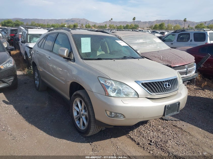 2008 Lexus Rx 350 VIN JTJHK31U482041650 IAAI salvage auction — UNKNOWN, Salvage (Arizona), sold $575 on 2026-07-28 (photo 1)