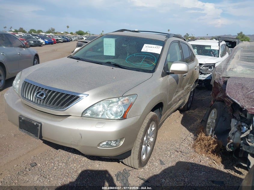 2008 Lexus Rx 350 VIN JTJHK31U482041650 IAAI salvage auction — UNKNOWN, Salvage (Arizona), sold $575 on 2026-07-28 (photo 2)