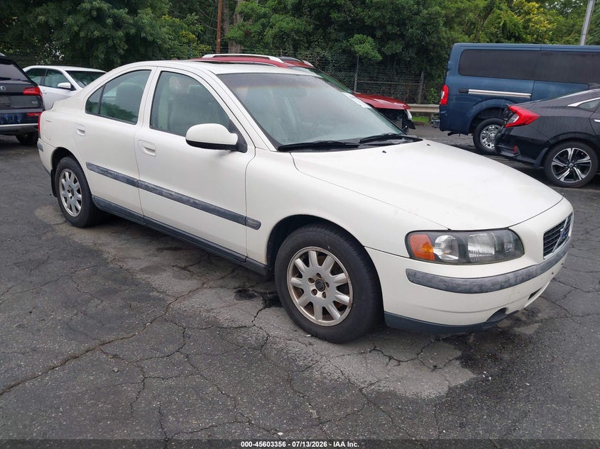 2001 Volvo S60 VIN YV1RS61R912026646 IAAI salvage auction — NORMAL WEAR, Clear (North Carolina), sold $350 on 2026-07-23 (photo 1)