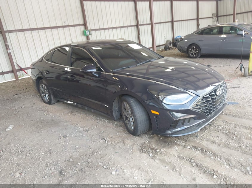 2023 Hyundai Sonata VIN KMHL64JA4PA329147 IAAI salvage auction — LEFT FRONT, Wait Title, sold $4,975 on 2026-09-25 (photo 1)