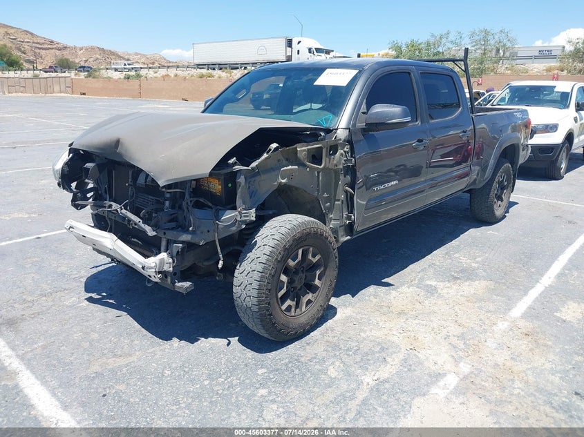2017 Toyota Tacoma VIN 3TMDZ5BN9HM028126 IAAI salvage auction — FRONT END, Wait Title, sold $8,600 on 2026-09-26 (photo 2)