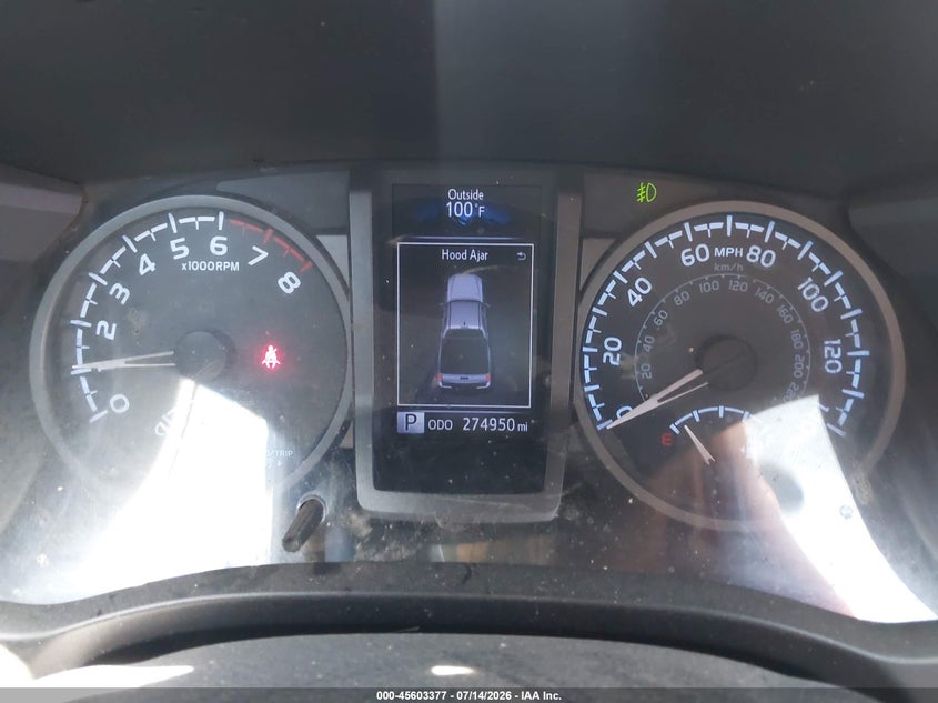 2017 Toyota Tacoma VIN 3TMDZ5BN9HM028126 IAAI salvage auction — FRONT END, Wait Title, sold $8,600 on 2026-09-26 (photo 7)