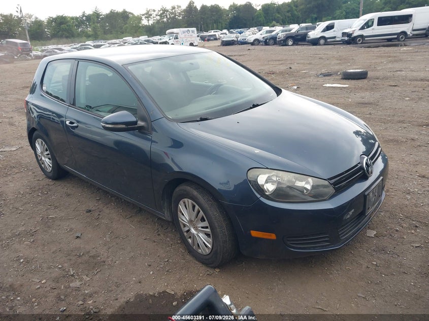 2011 Volkswagen Golf VIN WVWAB7AJ1BW095294 IAAI salvage auction — NORMAL WEAR, Clear (New York), sold $450 on 2026-07-28 (photo 1)
