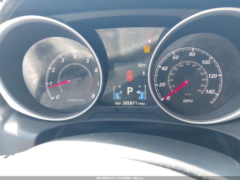 2015 Mitsubishi Outlander VIN 4A4AP3AU3FE025501 IAAI salvage auction — NORMAL WEAR, Original (Texas), sold $500 on 2026-07-29 (photo 7)