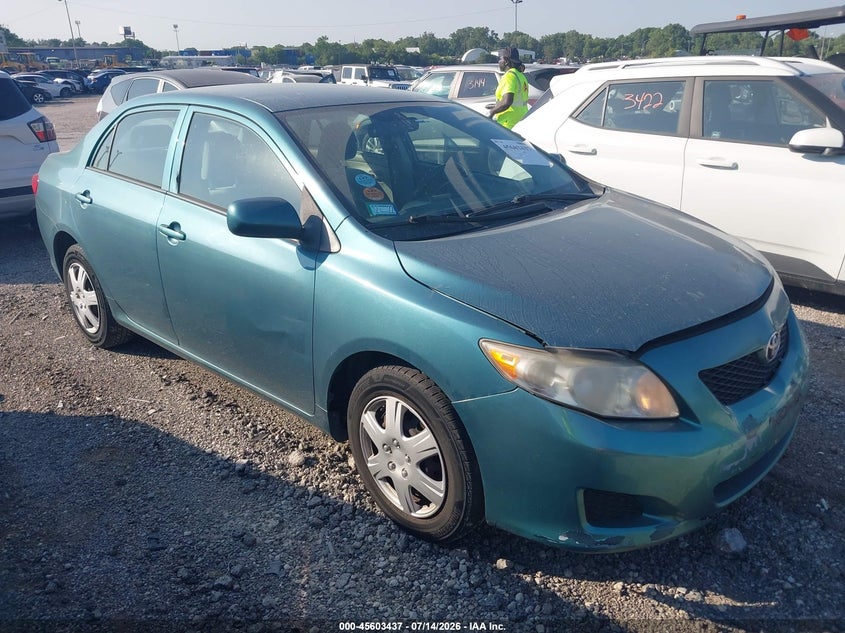 2009 Toyota Corolla VIN JTDBL40E499039931 IAAI salvage auction — NORMAL WEAR, Clear (Illinois), sold $1,850 on 2026-07-28 (photo 1)