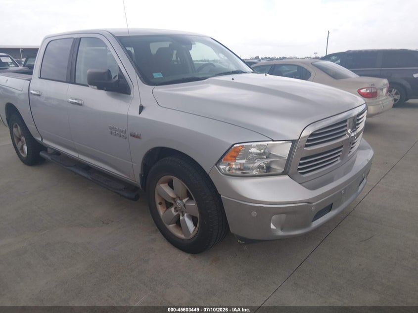2016 Ram 1500 VIN 1C6RR6LT5GS381100 IAAI salvage auction — NORMAL WEAR, Original (Texas), sold $5,000 on 2026-07-24 (photo 1)
