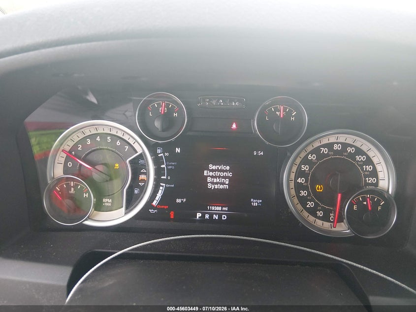 2016 Ram 1500 VIN 1C6RR6LT5GS381100 IAAI salvage auction — NORMAL WEAR, Original (Texas), sold $5,000 on 2026-07-24 (photo 7)