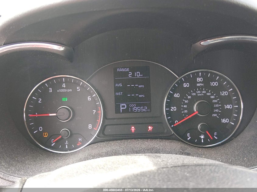 2014 Kia Forte VIN KNAFK4A61E5132870 IAAI salvage auction — NORMAL WEAR, Clear (New Jersey), sold $1,675 on 2026-07-16 (photo 7)