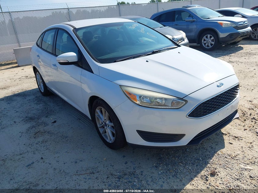 2015 Ford Focus VIN 1FADP3F25FL345903 IAAI salvage auction — NORMAL WEAR, Clear (North Carolina), sold $300 on 2026-07-18 (photo 1)
