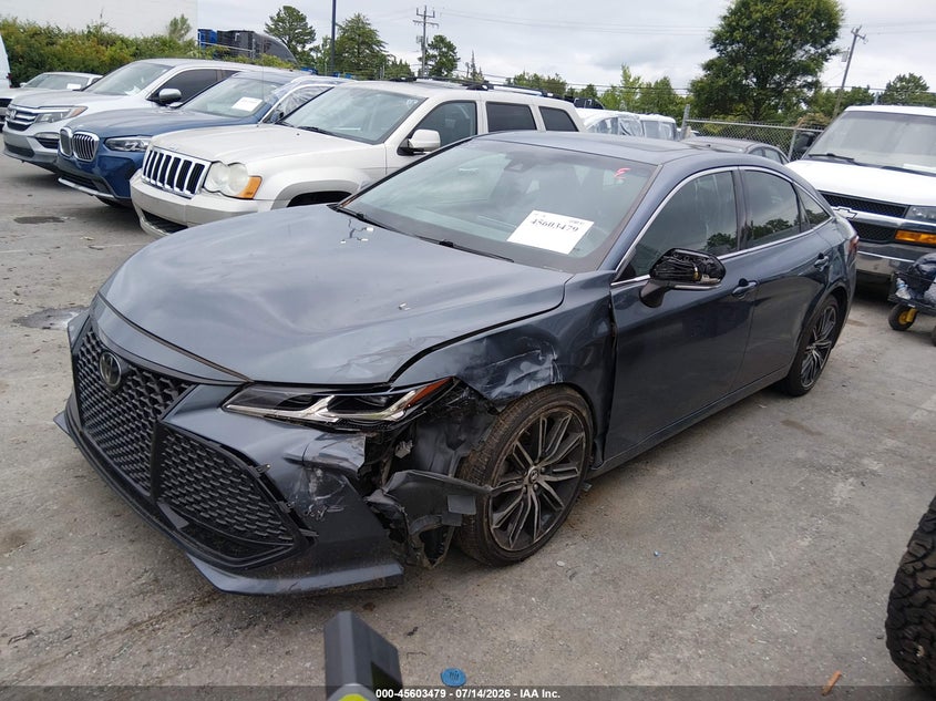 2019 Toyota Avalon VIN 4T1BZ1FB0KU003081 IAAI salvage auction — FRONT END, Salvage (North Carolina), sold $10,200 on 2026-07-29 (photo 2)