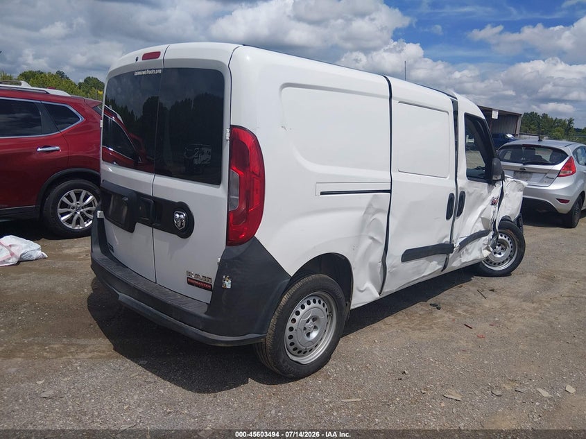 2015 Ram Promaster city VIN ZFBERFAT8F6979346 IAAI salvage auction — SIDE, Clear (Tennessee), sold $800 on 2026-08-15 (photo 4)