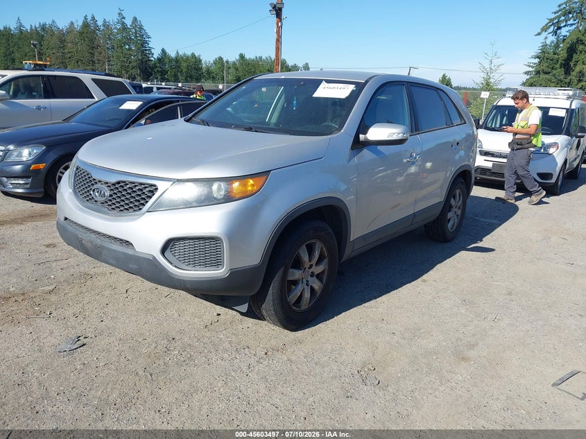2012 Kia Sorento VIN 5XYKT3A19CG247539 IAAI salvage auction — NORMAL WEAR, Clear-Dealer Only (Oregon), sold $1,000 on 2026-07-15 (photo 2)