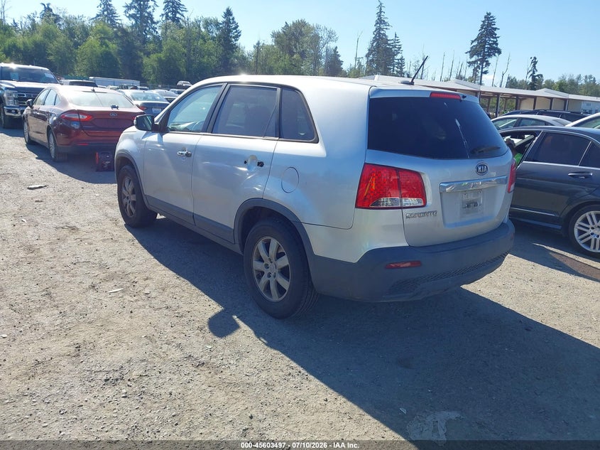 2012 Kia Sorento VIN 5XYKT3A19CG247539 IAAI salvage auction — NORMAL WEAR, Clear-Dealer Only (Oregon), sold $1,000 on 2026-07-15 (photo 3)