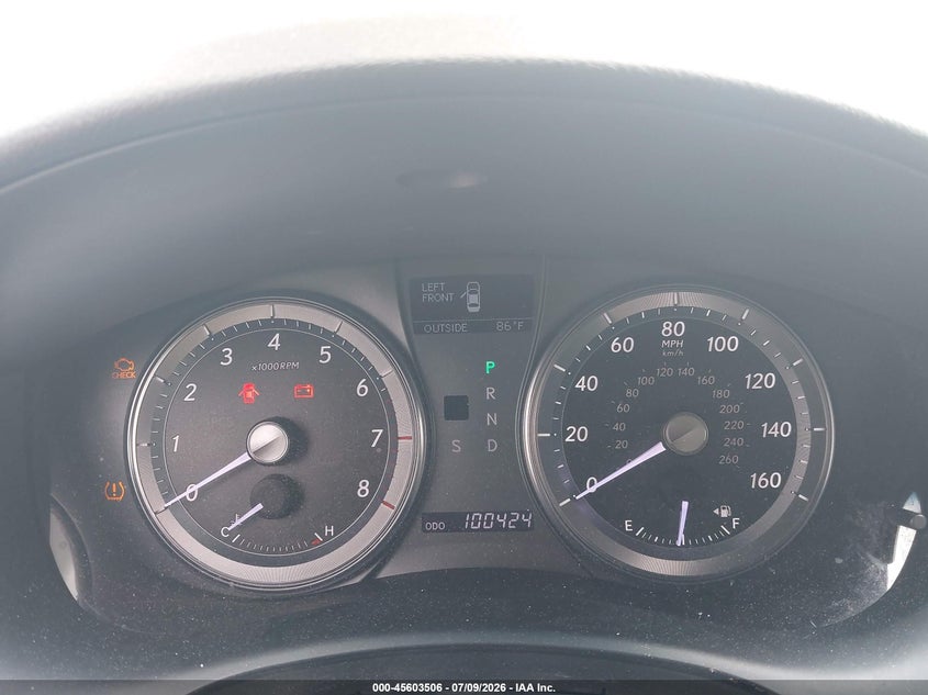 2010 Lexus Es 350 VIN JTHBK1EG7A2402469 IAAI salvage auction — NORMAL WEAR, Clear (Nevada), sold $1,700 on 2026-07-17 (photo 7)