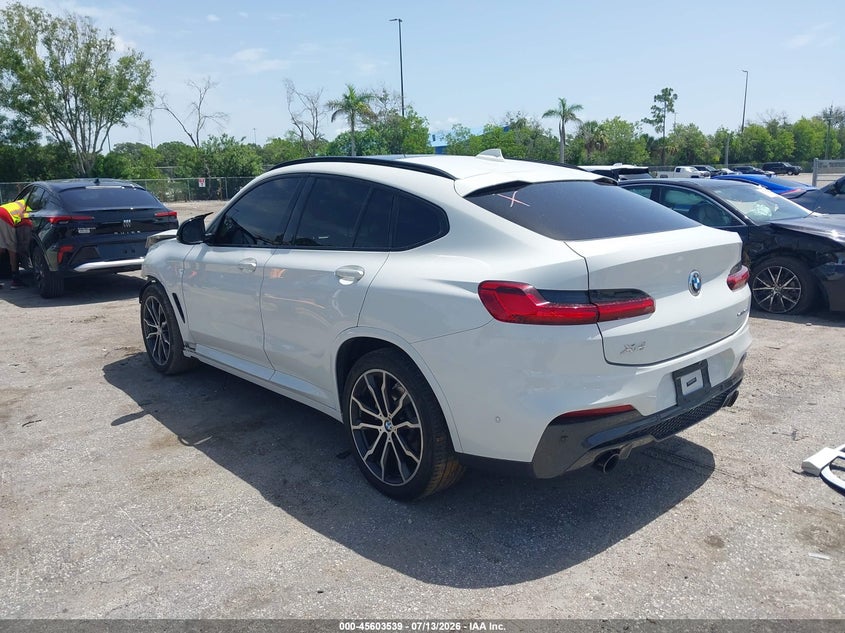 2021 BMW X4 VIN 5UX2V1C00M9E90762 IAAI salvage auction — FRONT END, Clear (Arizona), sold $2,050 on 2026-07-30 (photo 3)