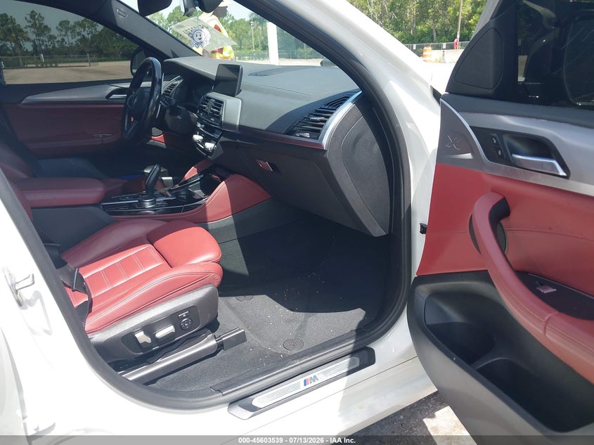2021 BMW X4 VIN 5UX2V1C00M9E90762 IAAI salvage auction — FRONT END, Clear (Arizona), sold $2,050 on 2026-07-30 (photo 5)