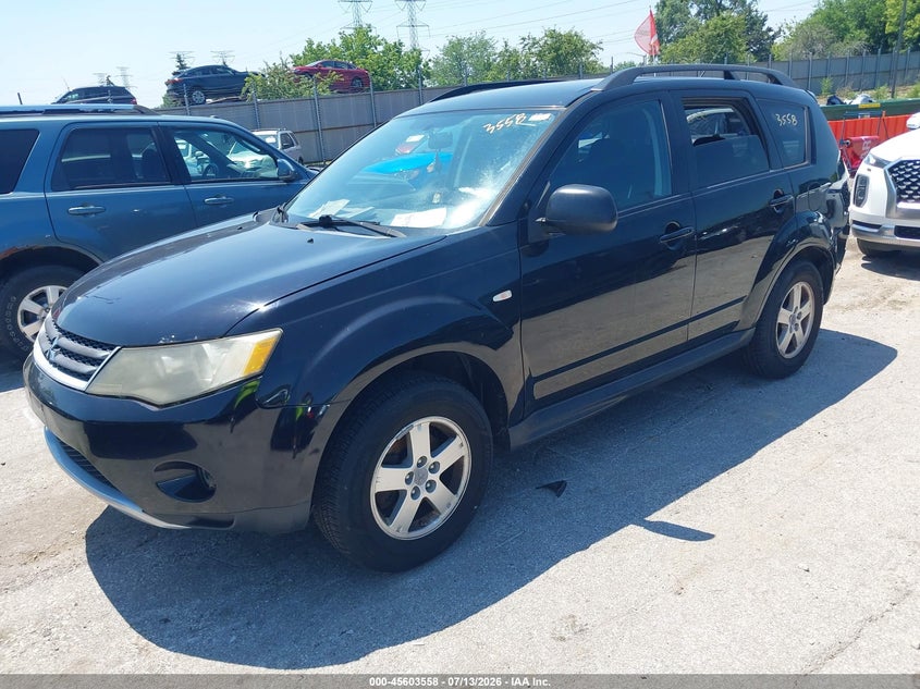 2009 Mitsubishi Outlander VIN JA4LT21W39Z011466 IAAI salvage auction — NORMAL WEAR, Clear (Illinois), sold $350 on 2026-07-27 (photo 2)