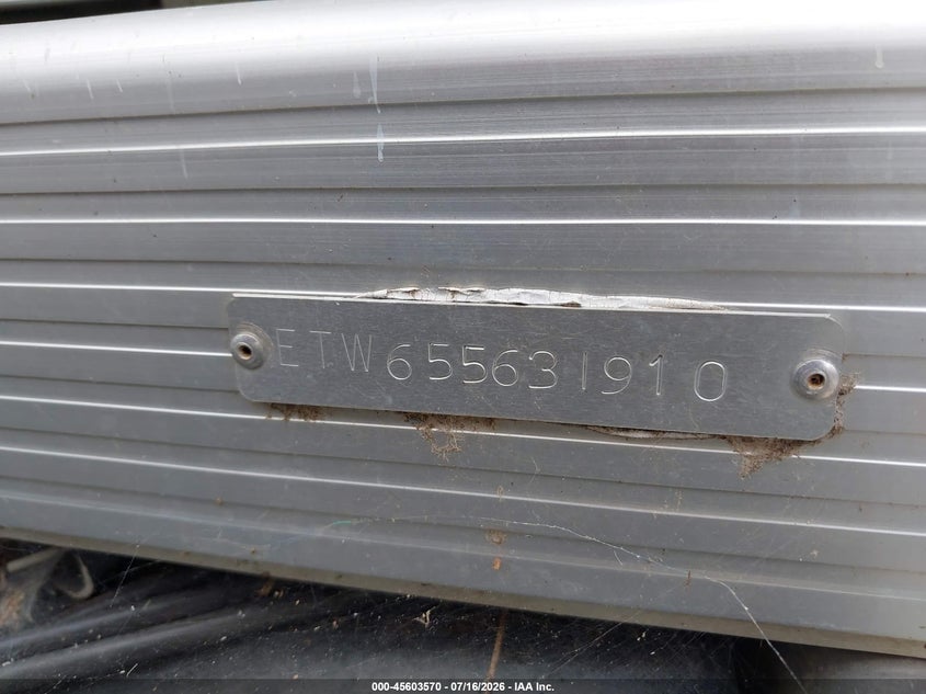 2010 Other Other VIN 00000ETW655631910 IAAI salvage auction — VANDALISM, Bill Of Sale (Alabama), sold $425 on 2026-07-29 (photo 9)