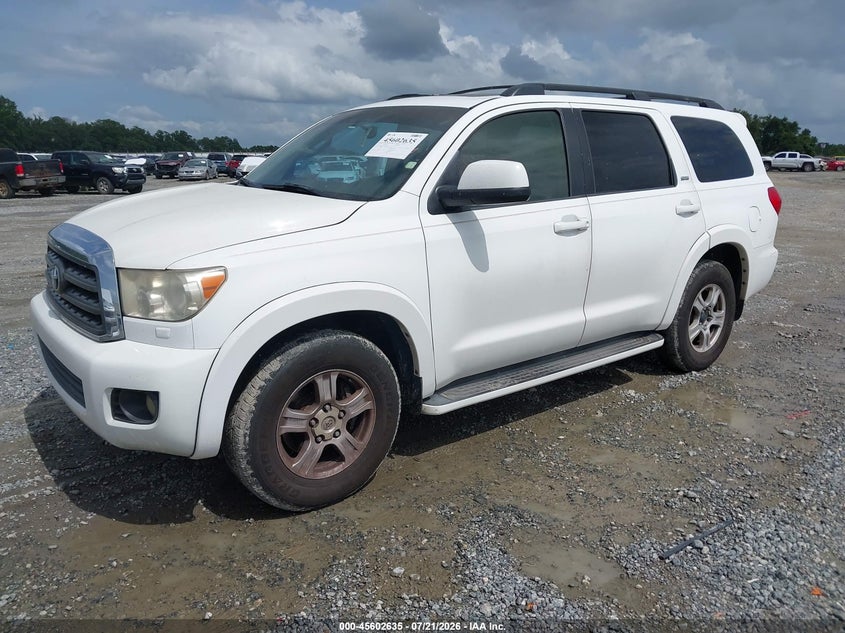 2010 Toyota Sequoia VIN 5TDZM5G15AS001361 IAAI salvage auction — NORMAL WEAR, Nrc Lienholder Repossession Paperwork (Georgia), sold $1,550 on 2026-07-30 (photo 2)