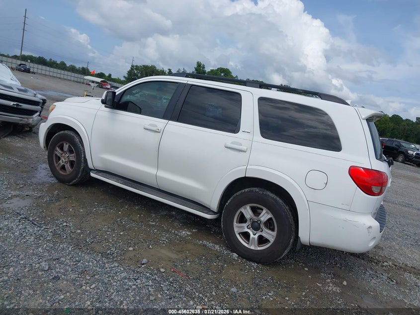2010 Toyota Sequoia VIN 5TDZM5G15AS001361 IAAI salvage auction — NORMAL WEAR, Nrc Lienholder Repossession Paperwork (Georgia), sold $1,550 on 2026-07-30 (photo 3)