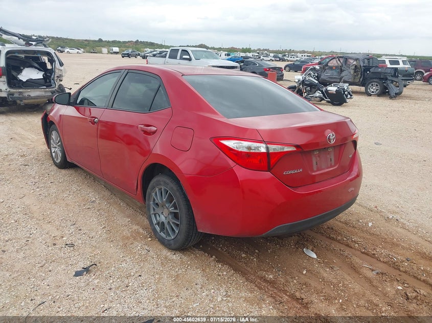 2016 Toyota Corolla VIN 5YFBURHE6GP446865 IAAI salvage auction — SIDE, Clear (California), sold $1,450 on 2026-07-30 (photo 3)