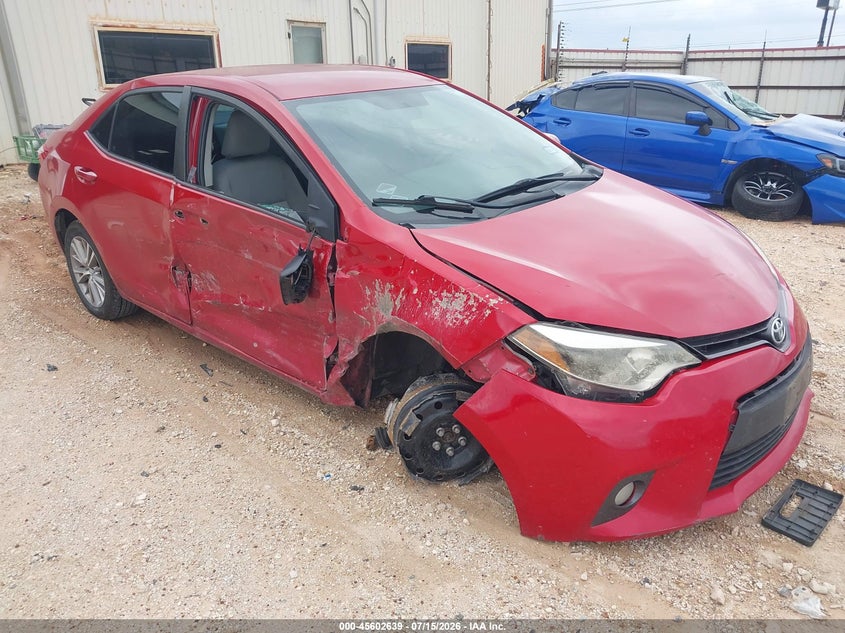 2016 Toyota Corolla VIN 5YFBURHE6GP446865 IAAI salvage auction — SIDE, Clear (California), sold $1,450 on 2026-07-30 (photo 6)