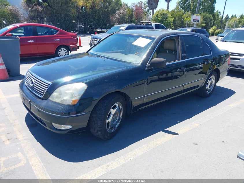 2001 Lexus Ls 430 VIN JTHBN30F110049692 IAAI salvage auction — NORMAL WEAR, Clear - Dealer Only (California), sold $425 on 2026-07-20 (photo 2)