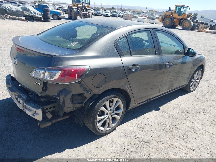 2010 Mazda 3 VIN JM1BL1S64A1351982 IAAI salvage auction — REAR END, Salvage (California), sold $525 on 2026-07-24 (photo 4)