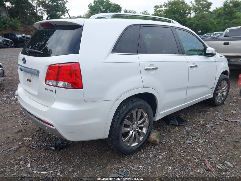 2011 Kia Sorento VIN 5XYKWDA25BG163402 IAAI salvage auction — SIDE, Salvage (Pennsylvania), sold $700 on 2026-07-25 (photo 4)