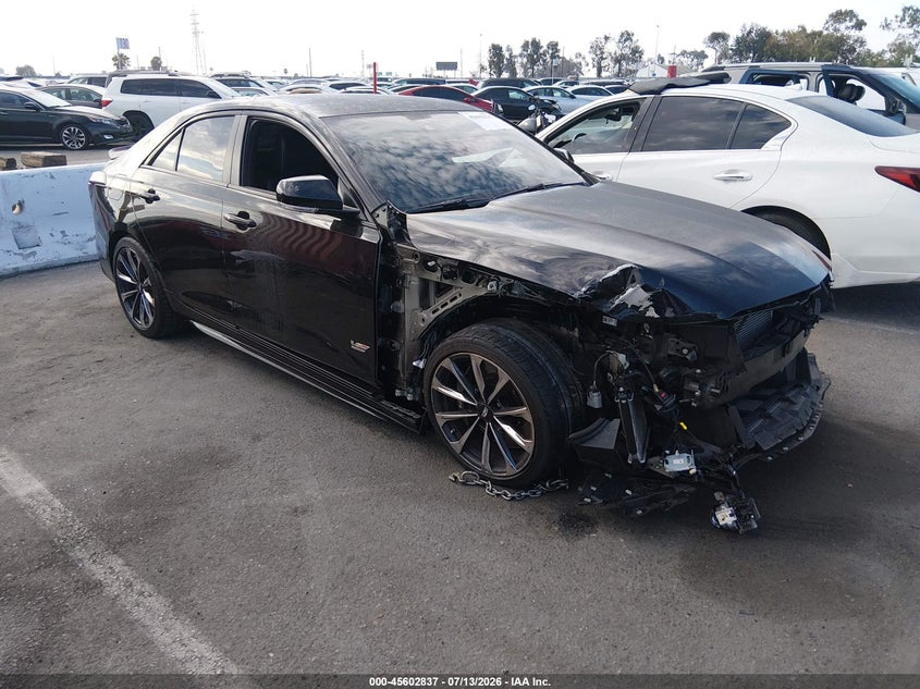 2023 Cadillac Ct4-v VIN 1G6DL5RP8P0411150 IAAI salvage auction — RIGHT FRONT, Salvage Title, sold $21,325 on 2026-08-17 (photo 1)