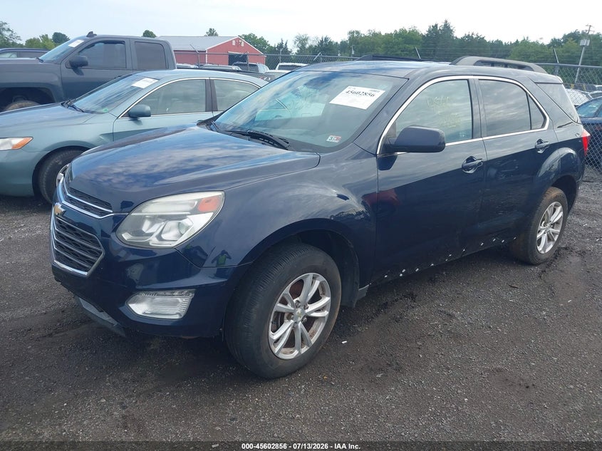 2016 Chevrolet Equinox VIN 2GNALCEK0G6334240 IAAI salvage auction — NORMAL WEAR, Clear (Virginia), sold $1,025 on 2026-07-28 (photo 2)