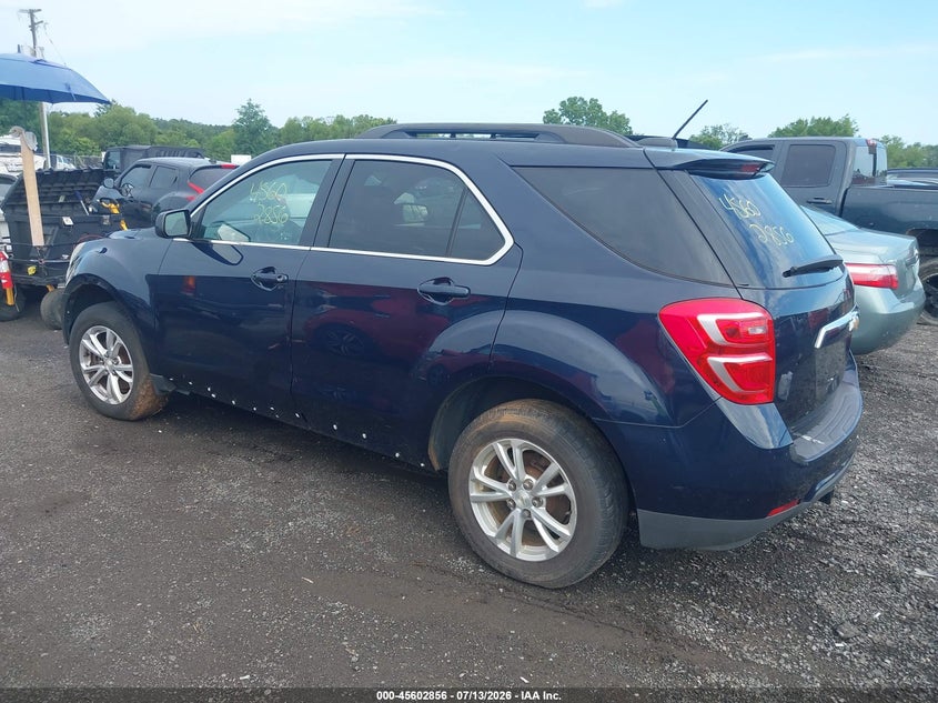 2016 Chevrolet Equinox VIN 2GNALCEK0G6334240 IAAI salvage auction — NORMAL WEAR, Clear (Virginia), sold $1,025 on 2026-07-28 (photo 3)