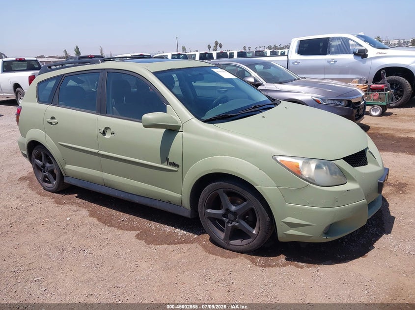 2004 Pontiac Vibe VIN 5Y2SL62884Z421827 IAAI salvage auction — NORMAL WEAR, Clear - Dealer Only (California), sold $800 on 2026-07-20 (photo 1)