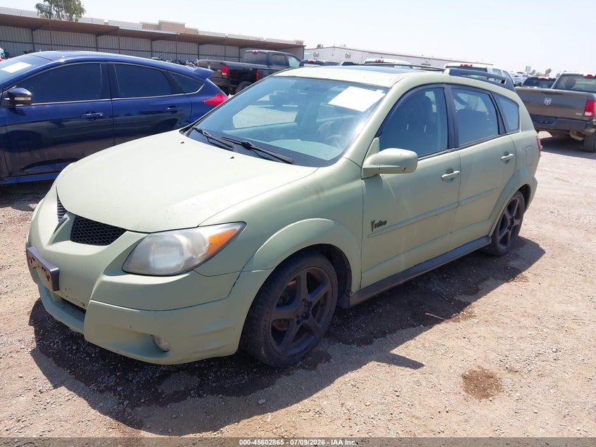 2004 Pontiac Vibe VIN 5Y2SL62884Z421827 IAAI salvage auction — NORMAL WEAR, Clear - Dealer Only (California), sold $800 on 2026-07-20 (photo 2)