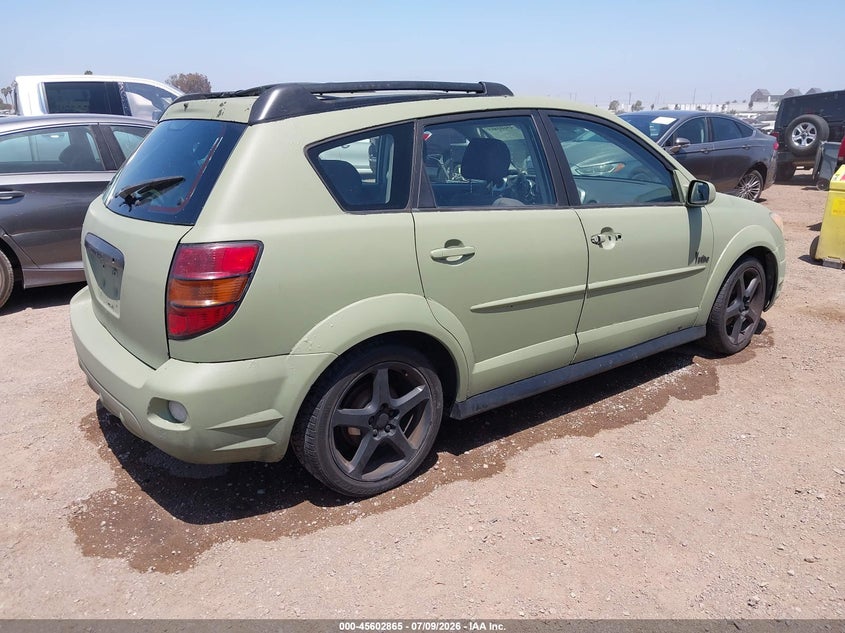 2004 Pontiac Vibe VIN 5Y2SL62884Z421827 IAAI salvage auction — NORMAL WEAR, Clear - Dealer Only (California), sold $800 on 2026-07-20 (photo 4)
