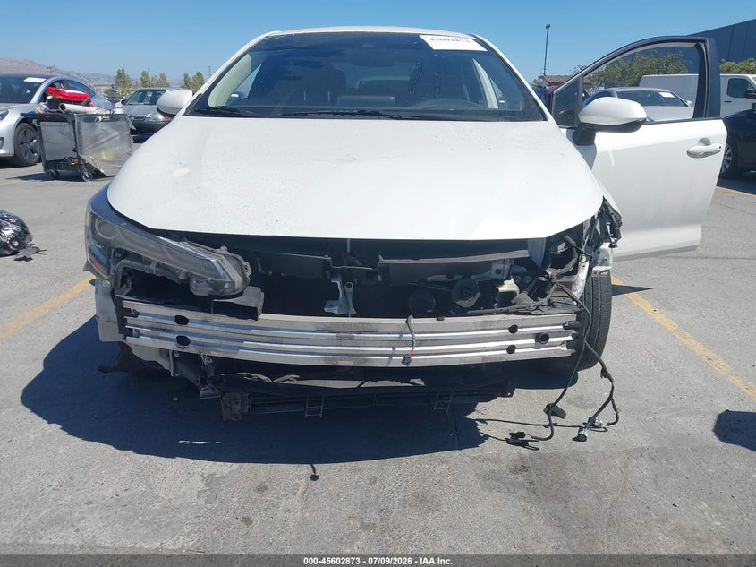 2020 Toyota Corolla VIN JTDEBRBE7LJ009659 IAAI salvage auction — FRONT END, Salvage (California), sold $5,300 on 2026-07-27 (photo 6)