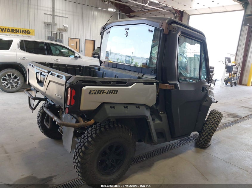 2020 Can-am Defender VIN 3JBUUAX4XLK001027 IAAI salvage auction — FRONT END, Clear (North Dakota), sold $625 on 2026-09-16 (photo 4)