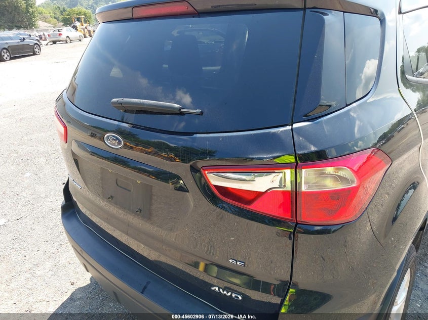 2018 Ford Ecosport VIN MAJ6P1UL6JC220099 IAAI salvage auction — STORM DAMAGE, Salvage (Ohio), sold $375 on 2026-07-27 (photo 6)