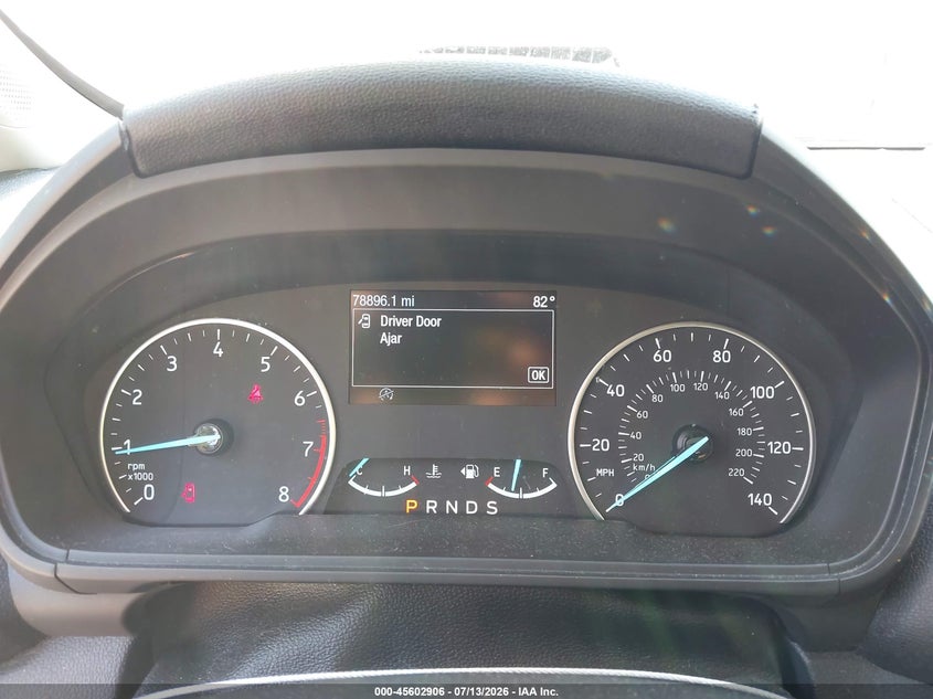 2018 Ford Ecosport VIN MAJ6P1UL6JC220099 IAAI salvage auction — STORM DAMAGE, Salvage (Ohio), sold $375 on 2026-07-27 (photo 7)