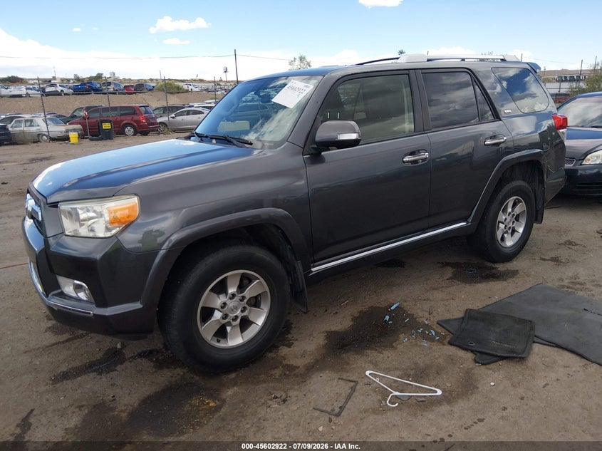 2012 Toyota 4runner VIN JTEBU5JR8C5096082 IAAI salvage auction — NORMAL WEAR, Clear (New Mexico), sold $3,350 on 2026-07-29 (photo 2)