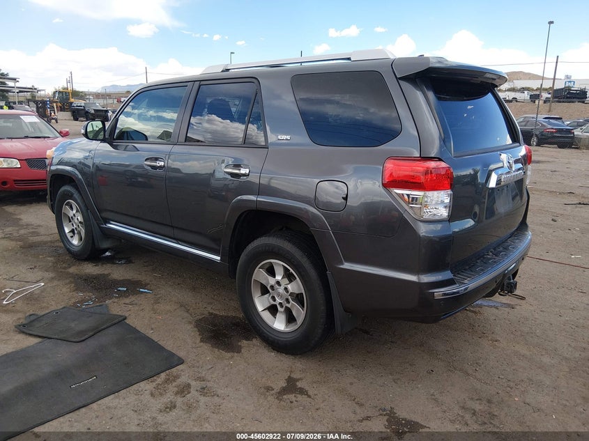 2012 Toyota 4runner VIN JTEBU5JR8C5096082 IAAI salvage auction — NORMAL WEAR, Clear (New Mexico), sold $3,350 on 2026-07-29 (photo 3)