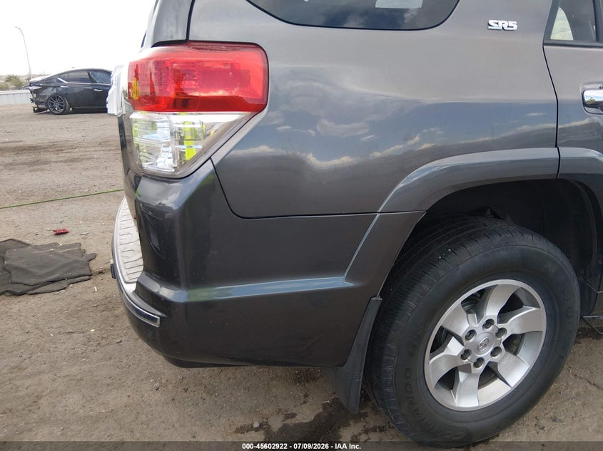 2012 Toyota 4runner VIN JTEBU5JR8C5096082 IAAI salvage auction — NORMAL WEAR, Clear (New Mexico), sold $3,350 on 2026-07-29 (photo 6)