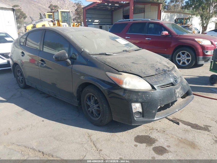 2010 Toyota Prius VIN JTDKN3DU4A5216592 IAAI salvage auction — NORMAL WEAR, Salvage Title - Dealer (California), sold $525 on 2026-07-28 (photo 1)