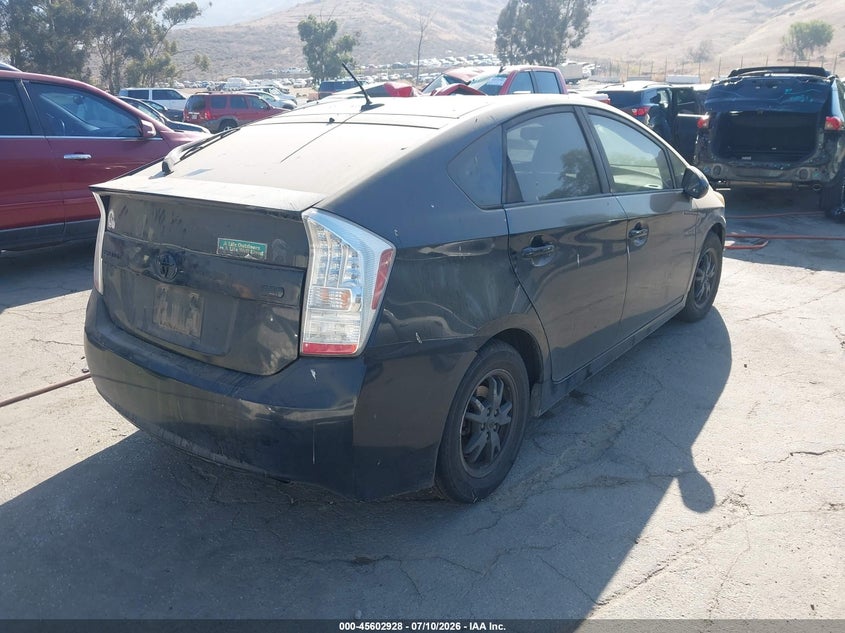 2010 Toyota Prius VIN JTDKN3DU4A5216592 IAAI salvage auction — NORMAL WEAR, Salvage Title - Dealer (California), sold $525 on 2026-07-28 (photo 4)