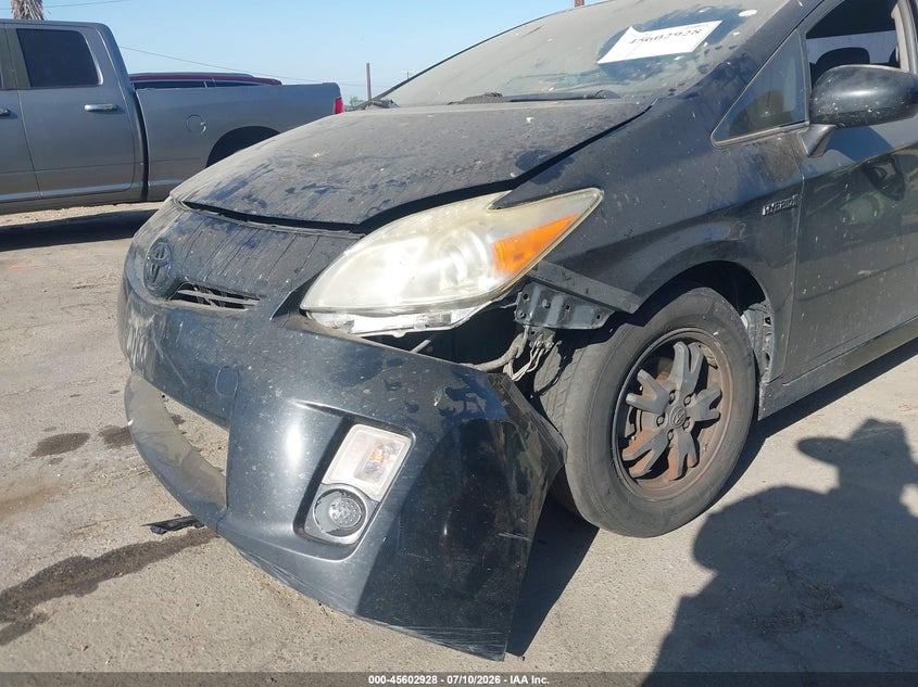 2010 Toyota Prius VIN JTDKN3DU4A5216592 IAAI salvage auction — NORMAL WEAR, Salvage Title - Dealer (California), sold $525 on 2026-07-28 (photo 6)