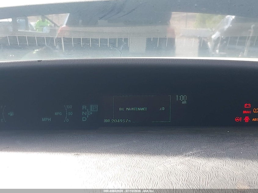 2010 Toyota Prius VIN JTDKN3DU4A5216592 IAAI salvage auction — NORMAL WEAR, Salvage Title - Dealer (California), sold $525 on 2026-07-28 (photo 7)